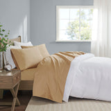 Madison Park 600 Thread Count Casual Pima Cotton Sheet Set MP20-7167 Gold