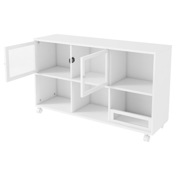 English Elm Twin Metal Loft Bed with Stairs and Six Storage Cubbies, Sturdy Metal Slat Support, Safe Low Design for Kids White 75.2 L x 17.72 W x 9.45 H W2593P305721