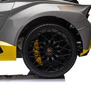 English Elm Lamborghini Huracan Sto 24v Kids Ride on Drift Car with Led Lights and Remote W1578P210768