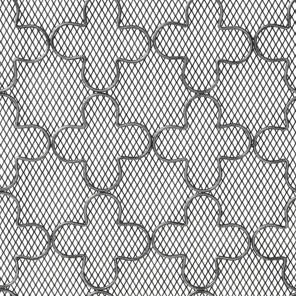 English Elm Christopher Knight Home® - FIRE Modern Single Panel Iron Fireplace Screen Black Brushed Silver – Clover Trellis Mesh Guard, 43x32 65180.00BBSILV