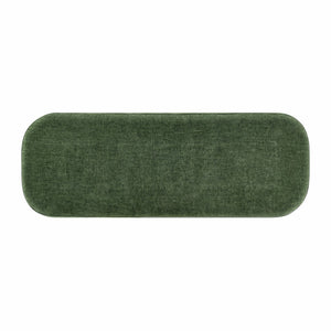 New Pacific Direct Clinton Luxe Storage Bench - Chic Green Fabric With Hidden Compartment For Clutter-free Living Spaces Seneca Green 100% Polyester 1600093-714-npd