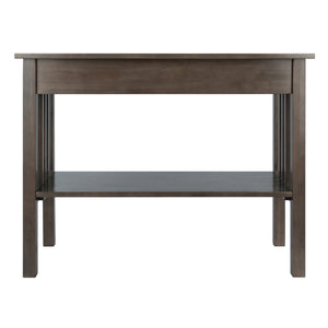 Winsome Wood Stafford Console Hall Table - Contemporary Oyster Gray With Storage, Perfect For Entryway Or Living Room Oyster Gray Solid ,Composite Wood 16033-winsome-wood