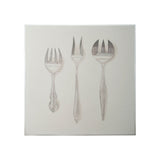 Silver Service Framed Wall Art