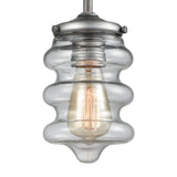 Synchronis 5'' Wide 1-Light Mini Pendant - Weathered Zinc 16170/1 Elk Lighting