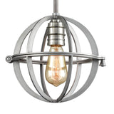 Aubridge 10'' Wide 1-Light Mini Pendant - Weathered Zinc 16171/1 Elk Lighting