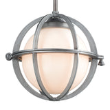 Aubridge 10'' Wide 1-Light Mini Pendant - Weathered Zinc 16173/1 Elk Lighting