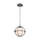 Aubridge 10'' Wide 1-Light Mini Pendant - Weathered Zinc 16173/1 Elk Lighting