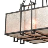 Stasis 23'' Wide 4-Light Chandelier - Oil Rubbed Bronze 16185/4 Elk Lighting