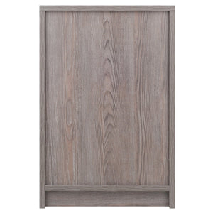 Winsome Wood Molina 2-drawer Accent Table In Ash Gray - Stylish Nightstand With Open Shelf For Storage & Decor Ash Gray Composite Wood ,Metal 16216-winsome-wood