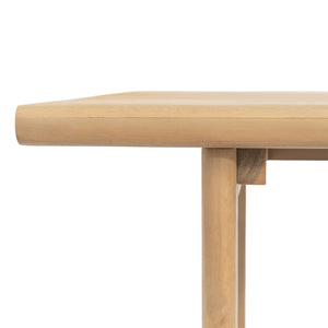 English Elm Christopher Knight Home® - Woodside Light Teak Rectangular Outdoor Buffet & Console Table – Acacia Wood, 300lb Capacity, Sleek Design N775P361821L