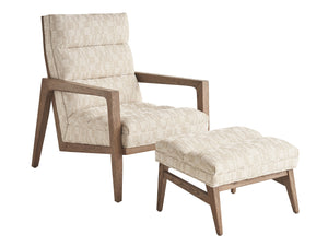 Lexington Tommy Bahama Home Hayley Lounge Seat - Embrace Contemporary Resort Living With Elegant White Oak And Glass Accents  Wood 1626-44-40