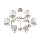 Asbury 34'' Wide 6-Light Chandelier - Aged Silver 16285/6 Elk Lighting