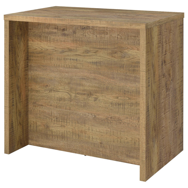 English Elm Irving Compact Mango Home Bar with Wine Grid for 12 Bottles, Stemware Racks & Open Cubbies — Durable Engineered Wood Laminate Organizer B062P375550
