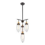 Shinzu 16'' Wide 4-Light Chandelier - Oil Rubbed Bronze 16327/4 Elk Lighting