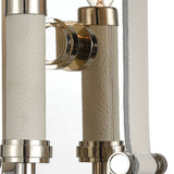 Bergamo 14'' High 1-Light Sconce - Polished Nickel 16350/1 Elk Lighting