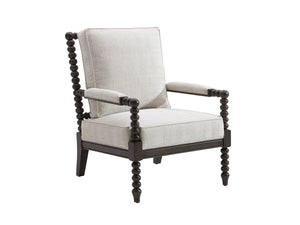 Lexington Tommy Bahama Home Maarten Chair - Luxurious Upholstered Seating With Custom Fabric Options For Stylish Home Decor  Wood 1635-11-42