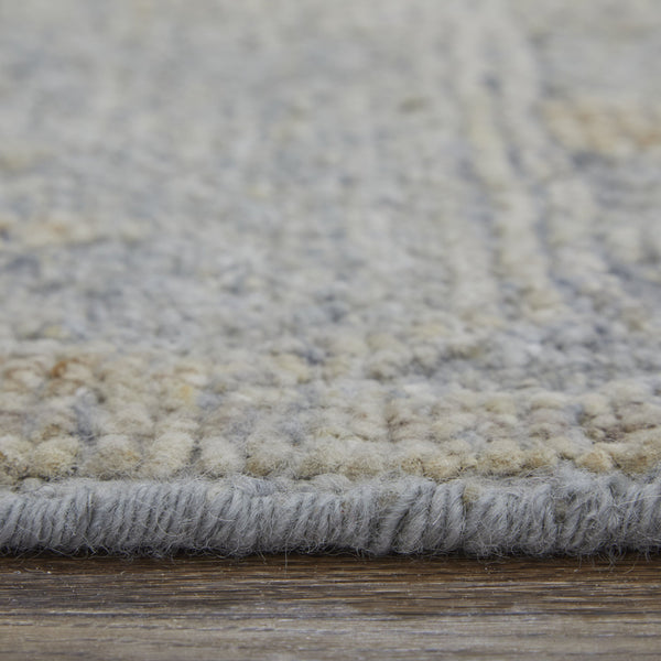 Feizy Rugs Grafton Hand-knotted Wool Rug - Luxurious Floral Design With Rich Afghan Heritage For Any Space Blue,Gray,Yellow Wool Gft69fmfblugrye50
