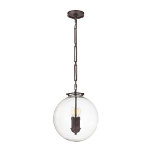 Gramercy 14'' Wide 3-Light Pendant - Oil Rubbed Bronze 16372/3 Elk Lighting