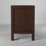 IDEAZ 1637APB Espresso 2 Drawer Nightstand Espresso 1637APB