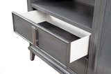 IDEAZ 1640APA Dark Grey TV Media Chest Dark Grey 1640APA