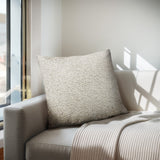 Tara  Solid Boucle Square Pillow