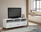 IDEAZ 1646APA White Elegant TV Console White 1646APA