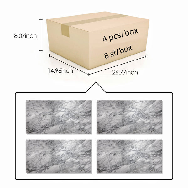 English Elm 12*24 Carrara Gray Polished Marble Tiles - Elevate Your Space With Timeless Elegance & Durability W1696104353
