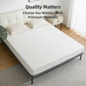 English Elm 10-inch King Gel Foam Mattress Japan Engineered 7-zone Spinal Support Adjustable Base Ready W5081P394330