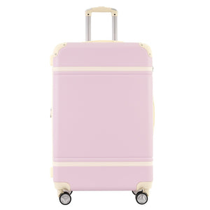 English Elm Hardshell Abs Spinner Luggage Set Four Piece Expandable Tsa Lock Travel Suitcases Light Pink N732P170218U