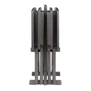 Winsome Wood Dorian 5-piece Folding Snack Table Set In Oyster Gray – Perfect For Entertaining, Easy Storage & Use! Oyster Gray Solid ,Composite Wood 16517-winsome-wood