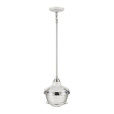 Seaway Passage 10'' Wide 1-Light Mini Pendant - Polished Nickel 16525/1 Elk Lighting