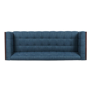 English Elm Christopher Knight Home® - 69871.00A_69871.00B Navy Blue 3-Seater Sofa - Contemporary Mid-Century Design With Plush Comfort N771P225911U_N771P225927U