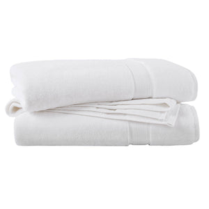 JLA Home Madison Park Signature - Ultra-Soft spa-quality 100% long-staple cotton towels—800 GSM plush, durable, antimicrobial, Oeko-Tex safe White MPS73-432