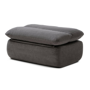 English Elm 32" Tufted Foam Chaise Lounge with Matching Ottoman for Adults Bedroom Living Room Grey W1117P436336
