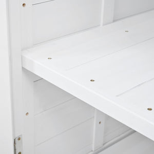 English Elm Topmax 65.7'' Tall Potting Bench With Hutch, Ergonomic Workstation & Ample Storage N717P229024K-GIGA