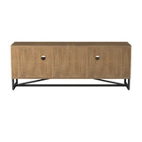 IDEAZ 1661APA Dry Sand Elegant Mid Century TV Console Dry Sand 1661APA