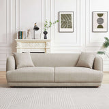 English Elm Ashcroft Furniture - Larisa Mid Century Modern Linen Sofa