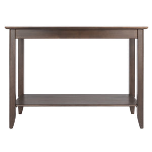 Winsome Wood Santino Console Hall Table In Contemporary Oyster Gray With Elegant Design & Ample Storage Options Oyster Gray Solid ,Composite Wood 16648-winsome-wood