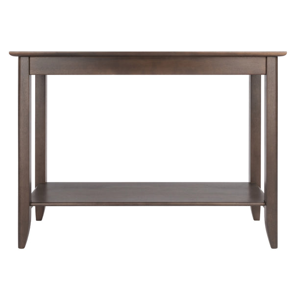 Winsome Wood Santino Console Hall Table In Contemporary Oyster Gray With Elegant Design & Ample Storage Options Oyster Gray Solid ,Composite Wood 16648-winsome-wood