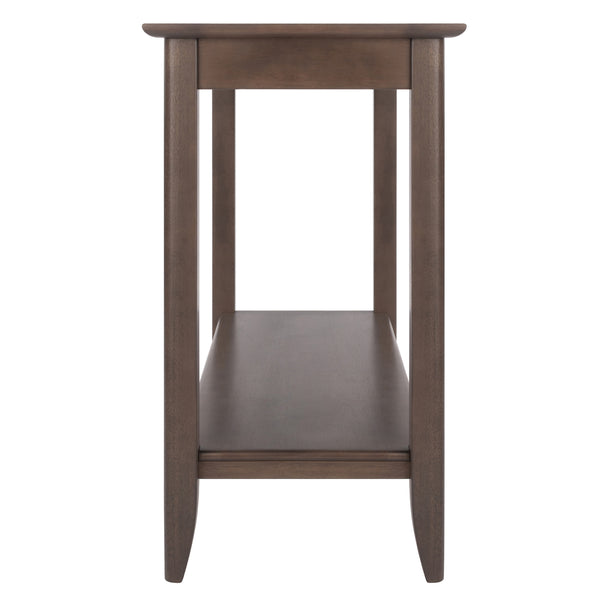 Winsome Wood Santino Console Hall Table In Contemporary Oyster Gray With Elegant Design & Ample Storage Options Oyster Gray Solid ,Composite Wood 16648-winsome-wood