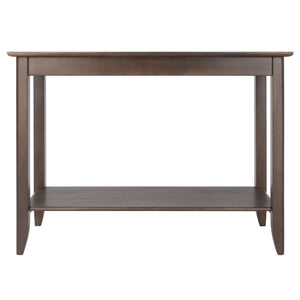 Winsome Wood Santino Console Hall Table In Contemporary Oyster Gray With Elegant Design & Ample Storage Options Oyster Gray Solid ,Composite Wood 16648-winsome-wood
