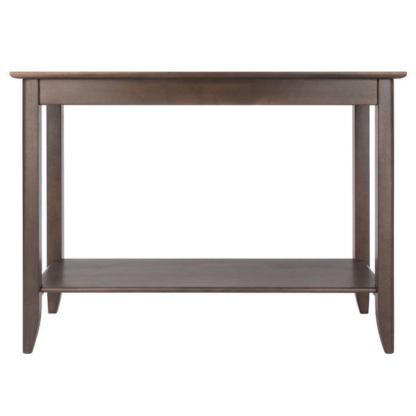 Winsome Wood Santino Console Hall Table In Contemporary Oyster Gray With Elegant Design & Ample Storage Options Oyster Gray Solid ,Composite Wood 16648-winsome-wood