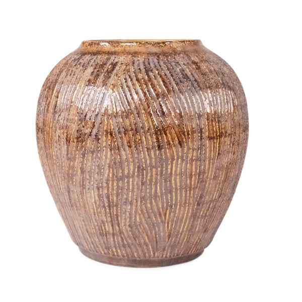 Distressed Textured Vase (16709L B93) Zentique