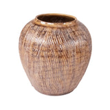 Distressed Textured Vase (16709L B93) Zentique