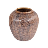 Distressed Textured Vase (16709S B93) Zentique