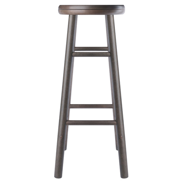 Winsome Wood Shelby 2-piece Oyster Gray Swivel Seat Bar Stool Set - Stylish, Space-saving Design For Any Décor Oyster Gray Solid Wood 16732-winsome-wood