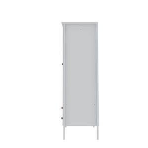 Manhattan Comfort Crown Modern Armoire White 167GMC1