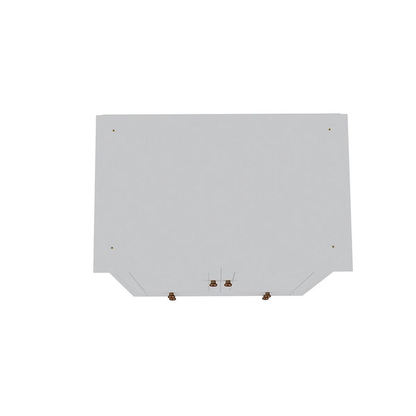 Manhattan Comfort Crown Modern Armoire White 167GMC1