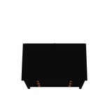 Manhattan Comfort Crown Modern Armoire Black 167GMC2