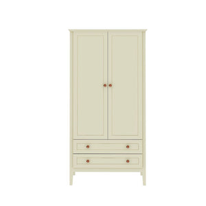 Manhattan Comfort Crown Modern Armoire Off White 167GMC3